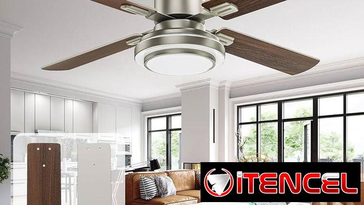 Ventilador de techo.  Mensajería por costo adicional