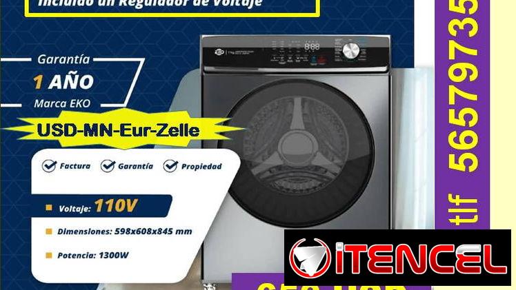 LAVADORA/SECADORA 11 Kgs   tlf 56579735//(USD-MN-Eur-Zelle)/Garantía 1 año/Recogida en Marianao/Tpte (Costo Adicional)