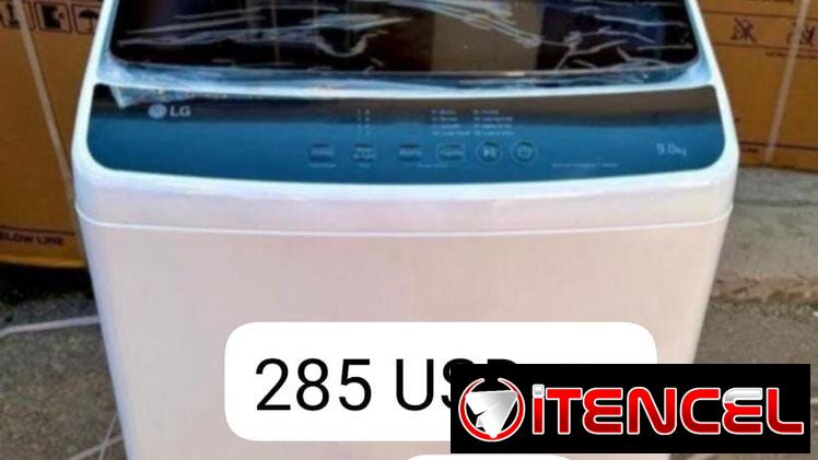 Lavadora automática LG de 9 kg