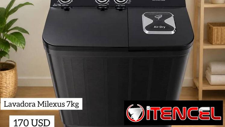 Lavadora milexus 7kg
