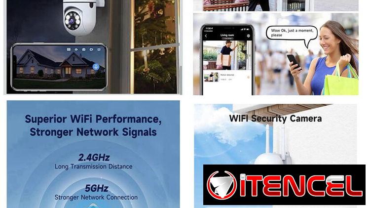 25usd Vendo camaras Wifi de seguridad y vigilancia, graban en HD, audio bidireccional, se conectan local o por internet