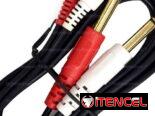 Línea de micrófono y adaptadores