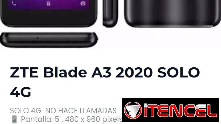 ZTE Blade A3 2020 SOLO 4G