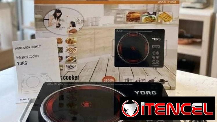 🔥 Cocina Infrarrojo YORG – 3500W 🔥   PROPIEDAD Y GARANTIA