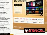TV LG de 50” 4K UHD IA y Alexa incorporado Smart TV ( 2025 )