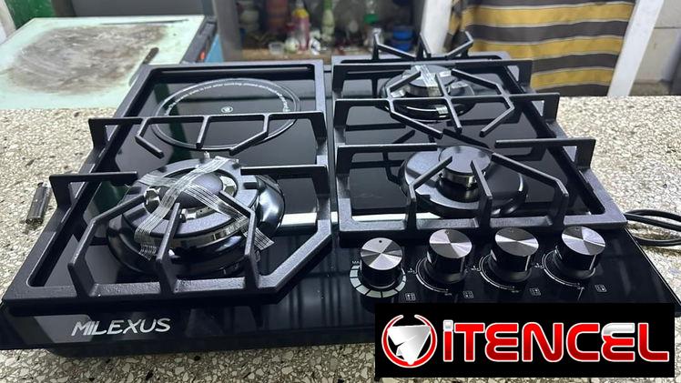 Cocina infrarrojo y de gas