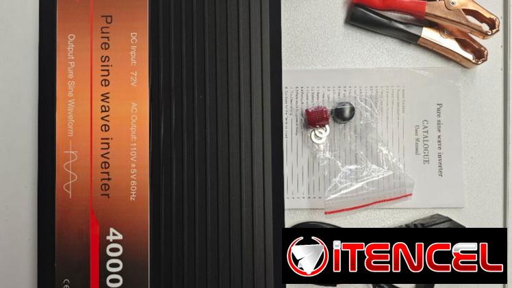 Convertidor de corriente 72 v 4000 w