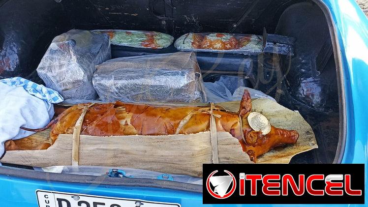 😃😃CERDO ASADO🐷 Combo KiRey: Arroz Moro + Yuca con Mojo + Ensalada. ¡Sabor de la Isla 😃😃