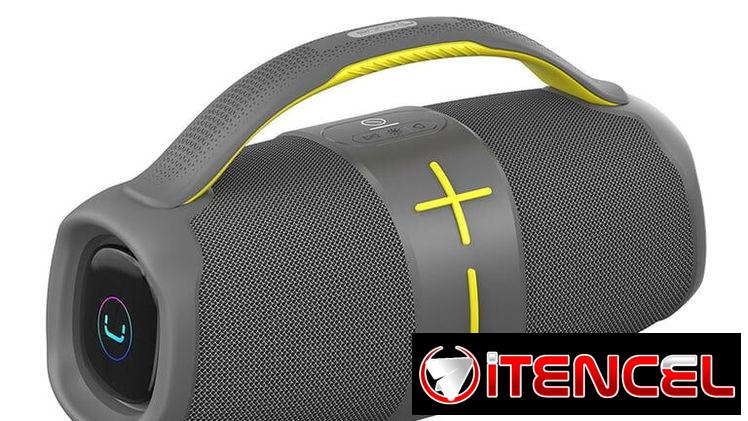Bocina Unno Tekno Dash TWS Bluetooth 5.3 20W IPX6 Resistente Al Agua RGB USB SD Aux FM Batería 3000mAh