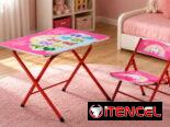 📢 Set de juegos de mesita con sillita incluida, para niñ@s. Importados