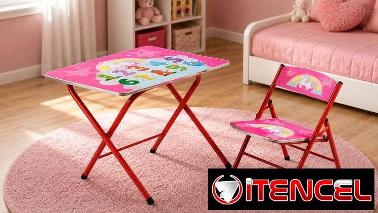 📢 Set de juegos de mesita con sillita incluida, para niñ@s. Importados