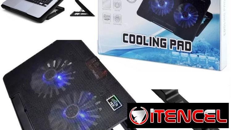 Bases refrescadoras RGB 2 fanes  A2 con portacelulares nuevas