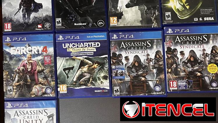 Venta de juegos de ps4