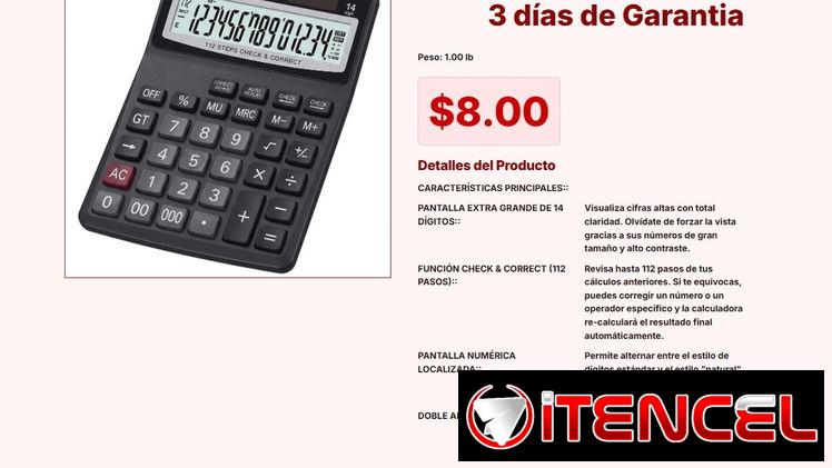 CALCULADORA VPT#-0063