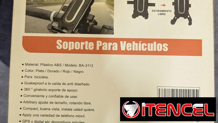 Porta celular de 4 agarres para motos y bicicletas ( 12 USD)