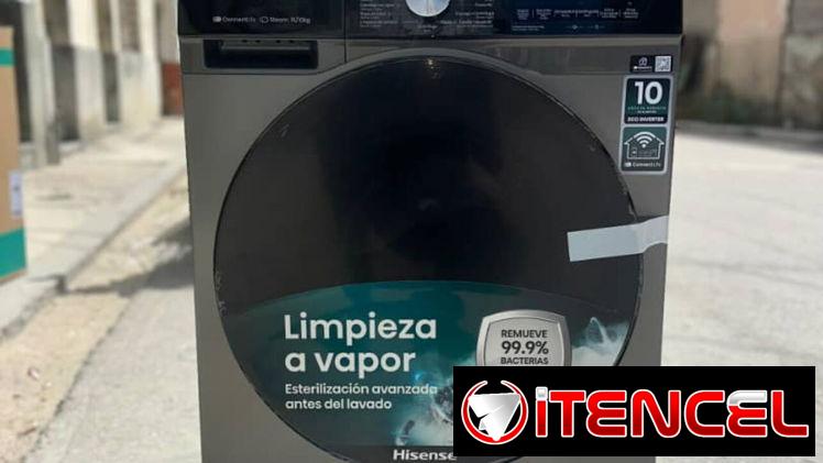 Lavadora secadora al vapor 15 kg