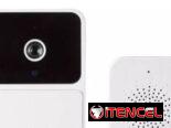 Timbre inteligente con cámara WiFi//cámara WiFi integrada e intercomunicador integrados//Auo bidireccional//Recargable
