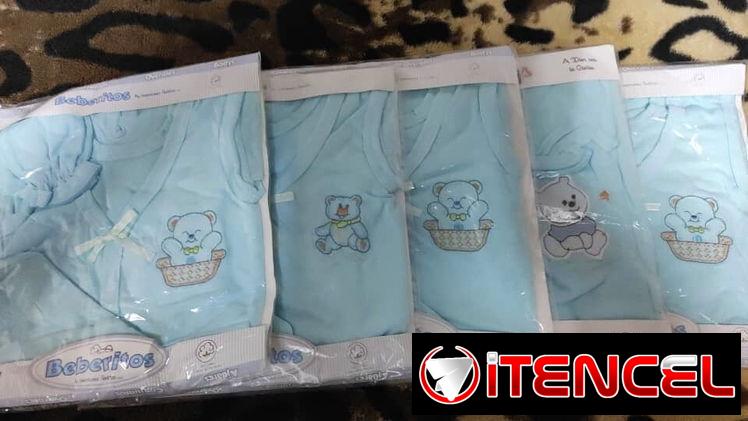 Juegos de salón 5 piezas , 100% algodón ropa de bebé