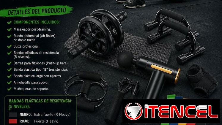 KIT DE ENTRENAMIENTO ABDOMINAL 👌💪 VTV