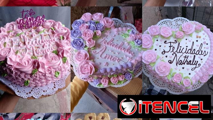 Panetelas grandes y medianas de corazón y normales 🎂🎂