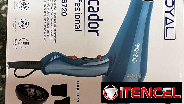 🚧 SECADOR DE CABELLO MARCA ROYAL 2000W 🚧