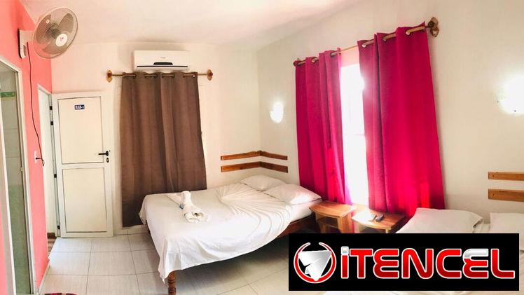 Cod.Z 🌴 Hostal en Playa Larga para Grupos | 4 Habitaciones | 12 Personas 🌊