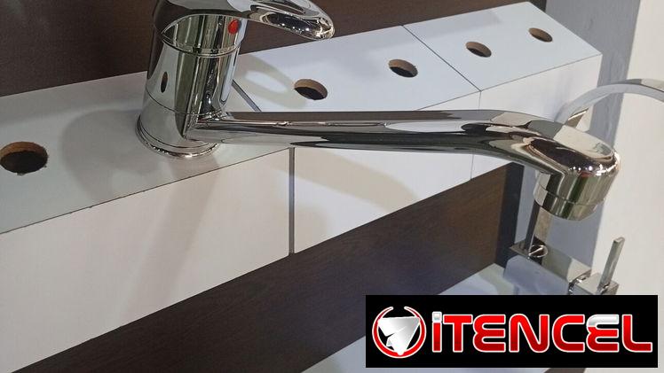 Para fregadero: Mezcladoras Monomando ABS (Material Plástico)