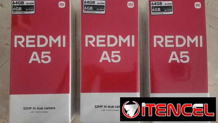 🔸 Redmi A5 🔹 64GB 🔸 SELLADO EN CAJA 💲 90 Usd  💯 Garantía