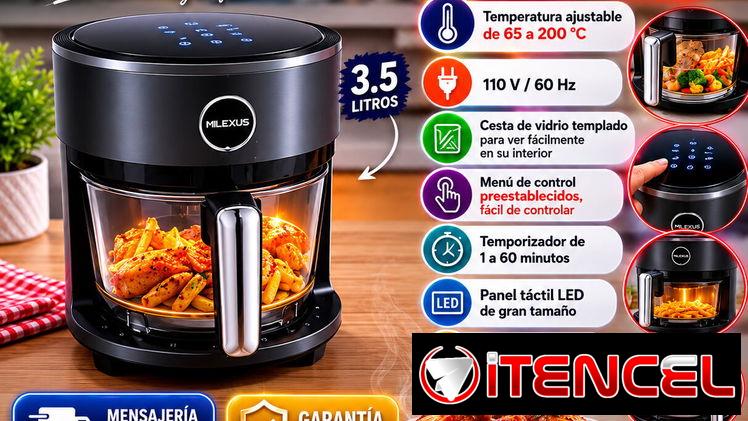 Freidora de Aire MILEXUS 3.5L — 60 USD