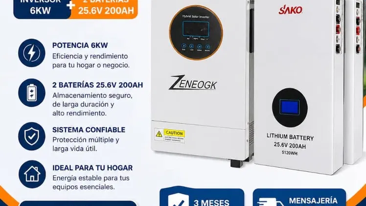 Kit solar 6KW