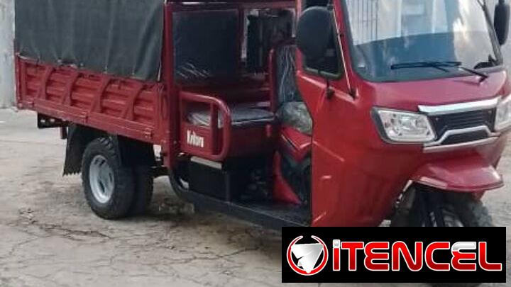 Triciclo de Carga y Pasajeros 250cc en Venta 🛺 Potente motor a gasolina, 5 marchas + reversa, capacidad carga de 800 kg