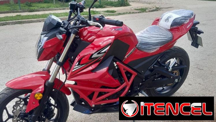 Se vende moto Furia 250cc chapa y certifico listos nueva 0 km en 2500 usd