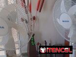 Ventilador recargable+ lámpara recargable