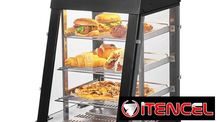 —– Expositor , Vitrina de alimentos calientes ——