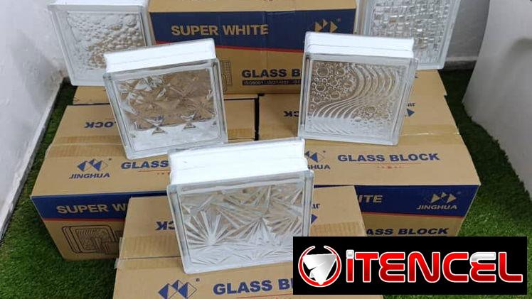 Bloques de cristal medidas 19×19