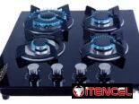 Cocina de cristal templado para empotrar. +5353968620