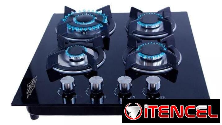 Cocina de cristal templado para empotrar. +5353968620