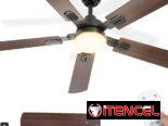 Ventilador de techo.  Mensajería por costo adicional
