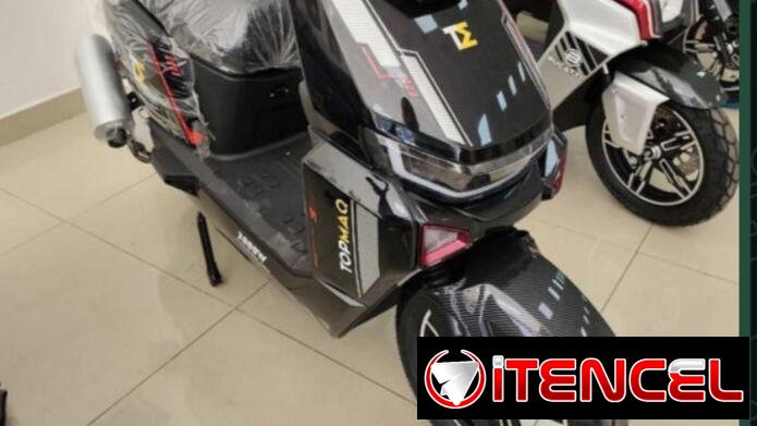 MOTO ELÉCTRICA TOPMAQ-BUCATTI NEW CITY   ⚙️CARACTERÍSTICAS :  • 3000 Wats  • ⁠72 Volt  • ⁠45 Amp  • ⁠Autonomía de 100-12