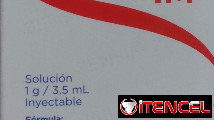 Rocefim, Ceftriaxona 1g contiene la ampolleta con diluyente que contiene lidocaina