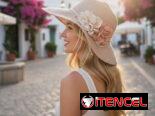 Pamela. panameña🟣. sombrero. 🟣de sol .de mujer ✅✅