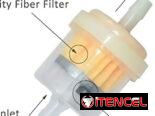 Filtro de gasolina para motos, plantas eléctricas etc…! Con imán para recoger los residuos metálicos!! Nuevos.