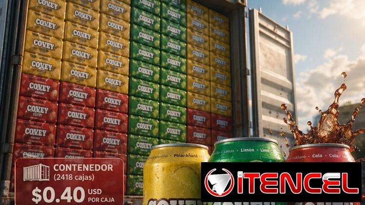 Contenedor de Refresco Covey, por Parlet y por caja