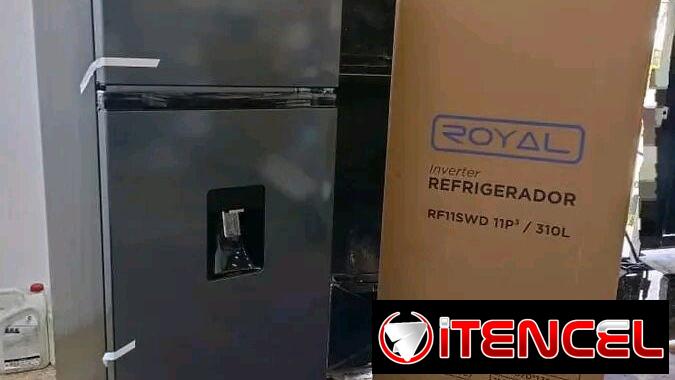 *Refrigerador Royal de 11 y 15³👣*  *Inverter* *Congelación Seca*✅️  – Precio 550 USD – Con transporte  – Garantía 1 mes