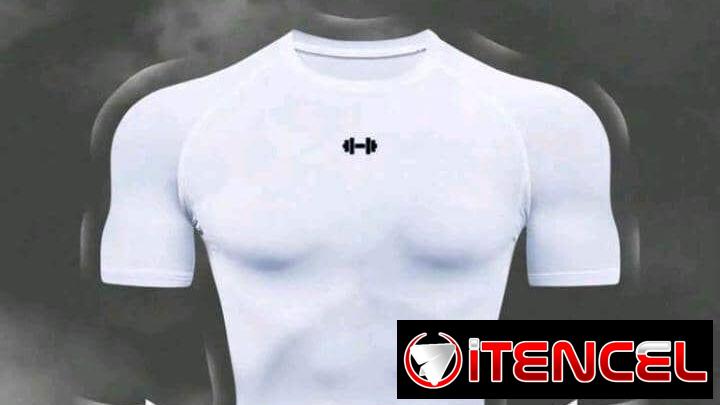 Pullover de compresión para el gym talla m