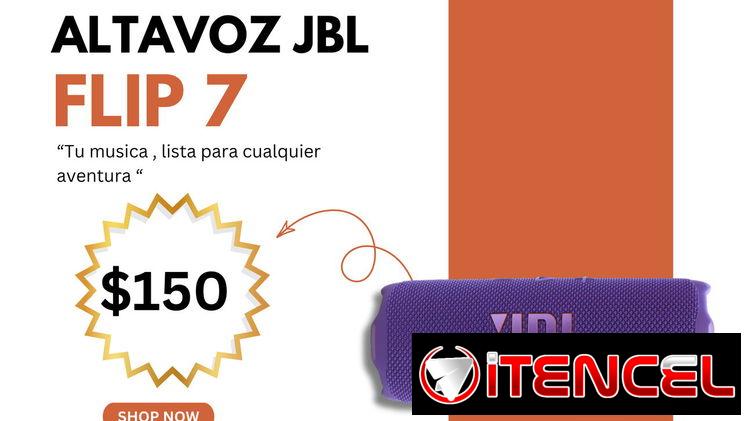 Bocina JBL Flip 7 videojuegoshabana.com