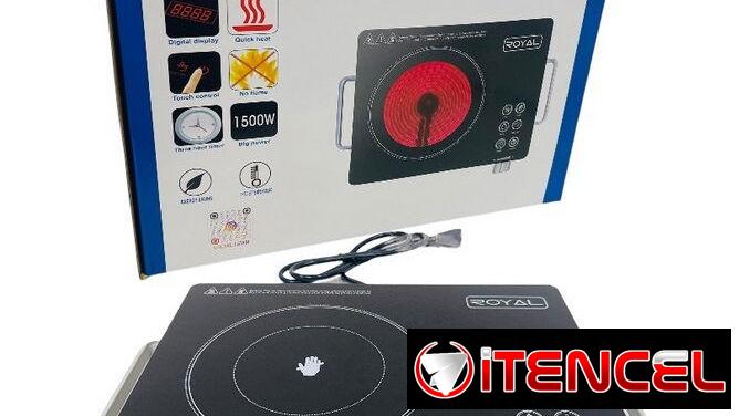 Cocina infrarrojo Royal  Potencia: 1500w (Funciona con cualquier cazuela) $85 USD transporte incluido Garantía