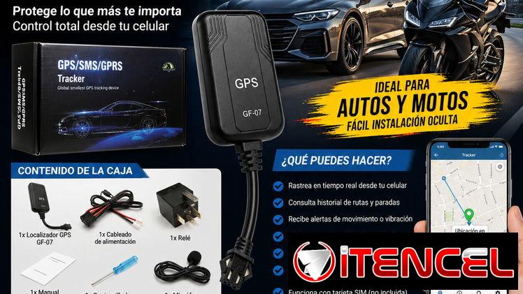 GPS / ALARMA para autos y motos, control total de su vehículo desde el celular… Mensajería disponible…55008593