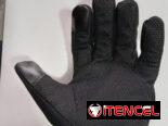 Guantillas negras para motocicleta y bicicletas