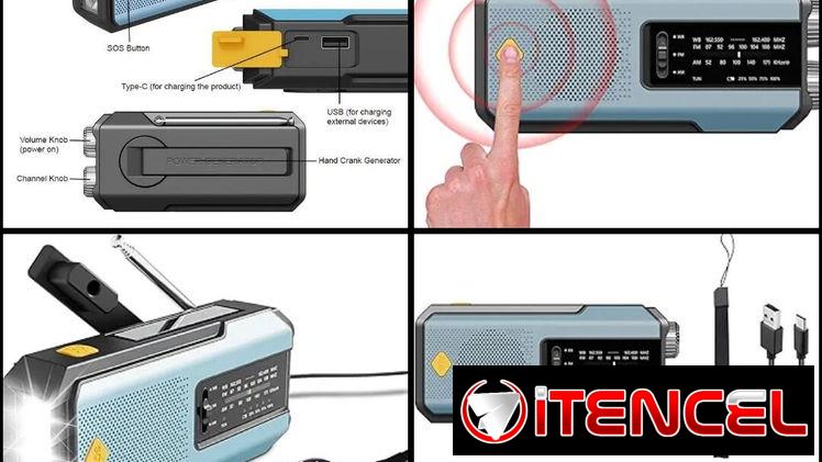 ‼️Radios recargables con panel solar de 2000mah…Vedado/Mensajería/53317139‼️